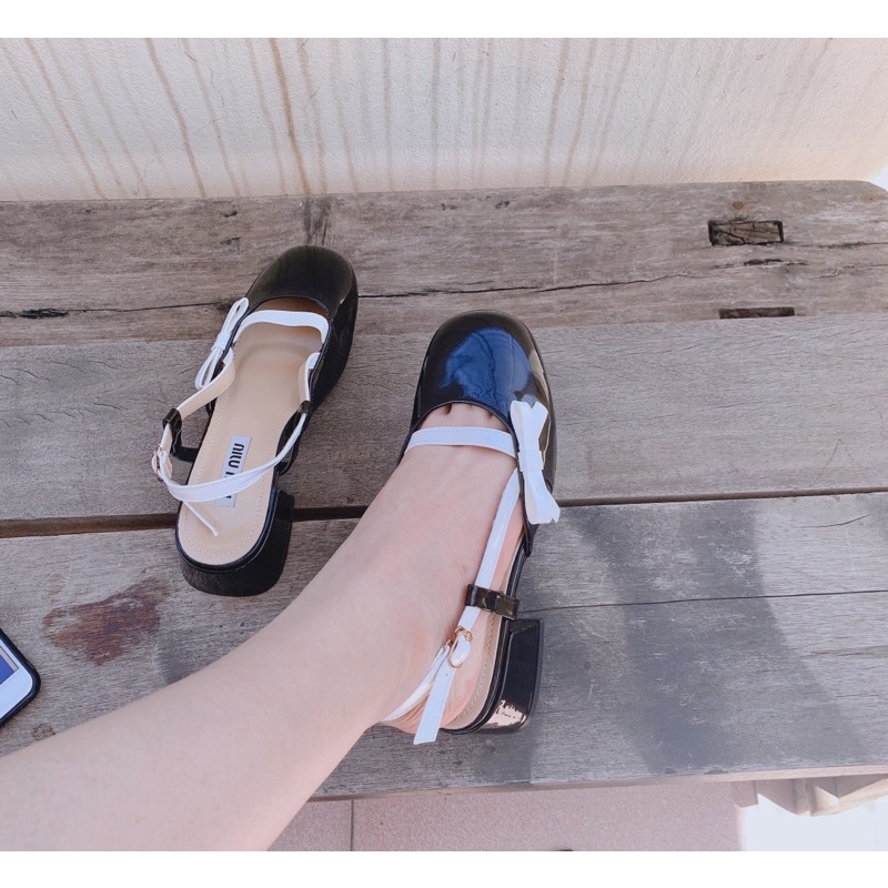 GIÀY MIUMIU 💄 ẢNH THẬT SIÊU ĐẸP💄 FREESHIP