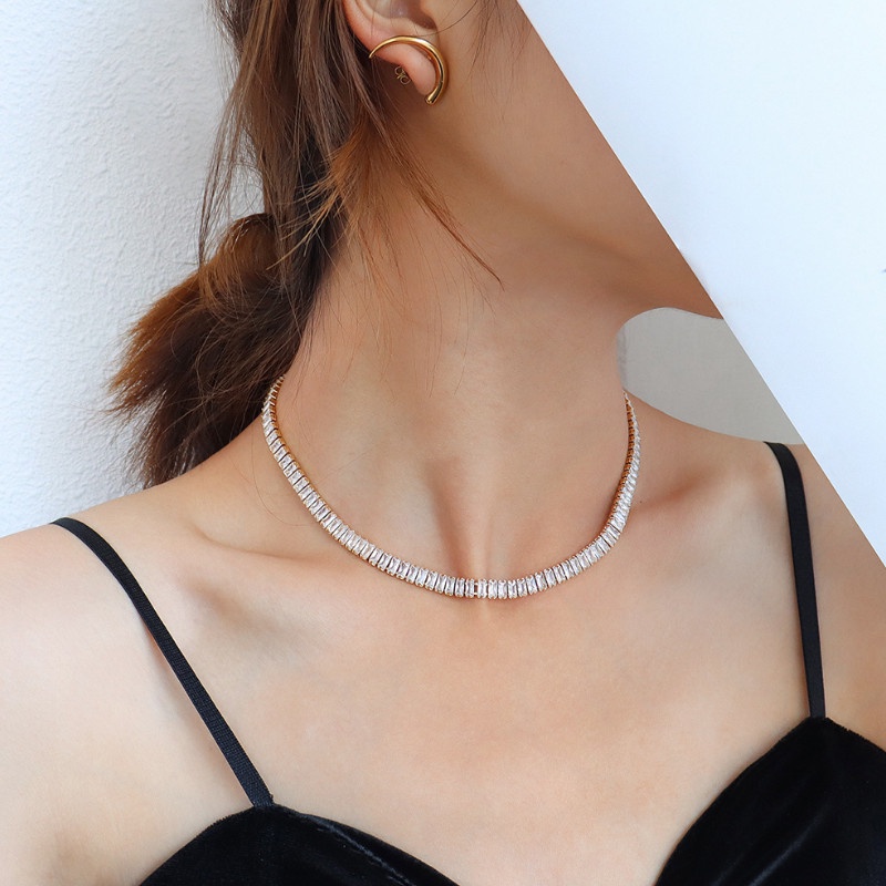 Dây Chuyền Nữ Sang Trọng Titan Ko Han Rỉ TT 3778