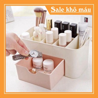 KHAY MỸ PHẨM NHỰA NHIỀU NGĂN TIỆN DỤNG