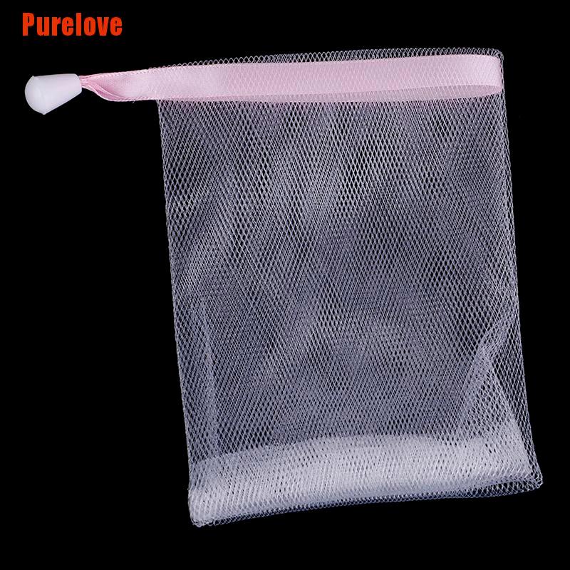 Túi Lưới Nylon Đựng Xà Phòng Tẩy Tế Bào Chết Tiện Dụng
