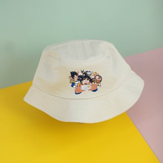 Nón bucket siêu xinh của chodole loại mũ unisex cho nam và nữ in hình độc đáo Dragonball - World Strongest Selfie