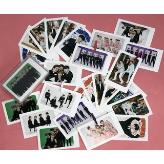 30 lomo card ảnh kèm kẹp gỗ in hình Bangtan mẫu mới nhất