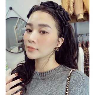 BỜM TÓC HOA HỒNG LỤA CAO CẤP [HÀNG ĐẸP]