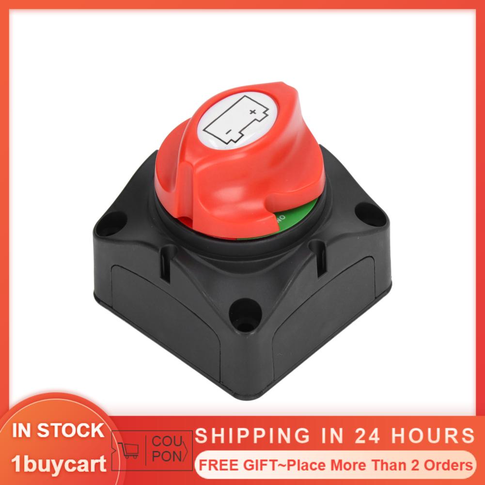 Công tắc ắc quy bật/ tắt 2 vị trí ngắt điện 12‑36V 275A dành cho xe hơi RV ATV tàu thuyền