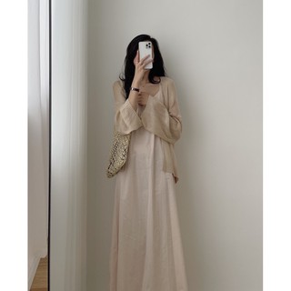 áo len cardigan mỏng 5821