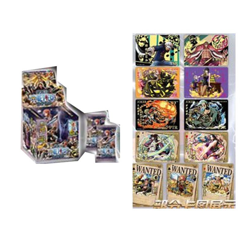 ( tím ) Set 5 cái ảnh thẻ nhân vật ONE PIECE card ảnh in hình anime chibi ĐẢO HẢI TẶC