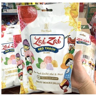KẸO THẠCH  ZAIZAI GÓI - HƯƠNG VỊ TRÁI CÂY 6 VỊ -HÀNG VIỆT NAM