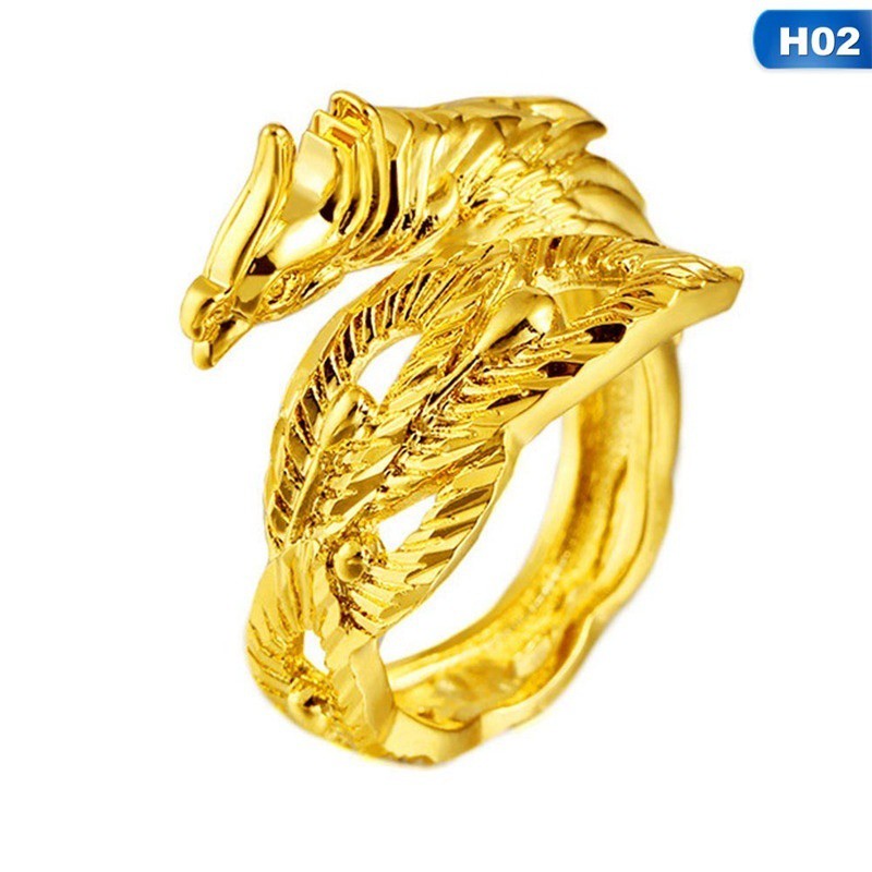 Nhẫn Cặp Mạ Vàng 18k Sang Trọng