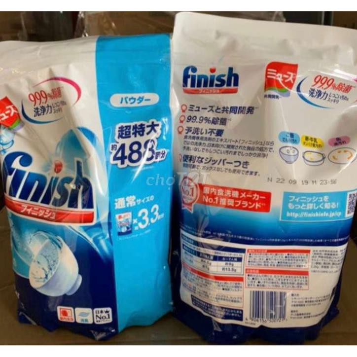 Combo Bột rửa bát Finish Nhật 4.4kg