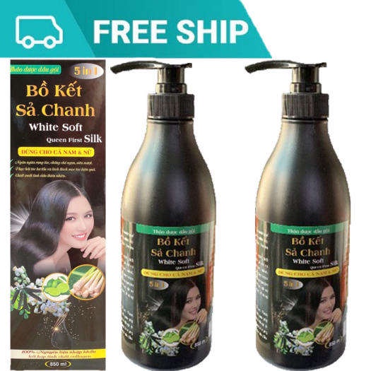 Dầu Gội Bồ Kết Bưởi Chanh Xả 850ml