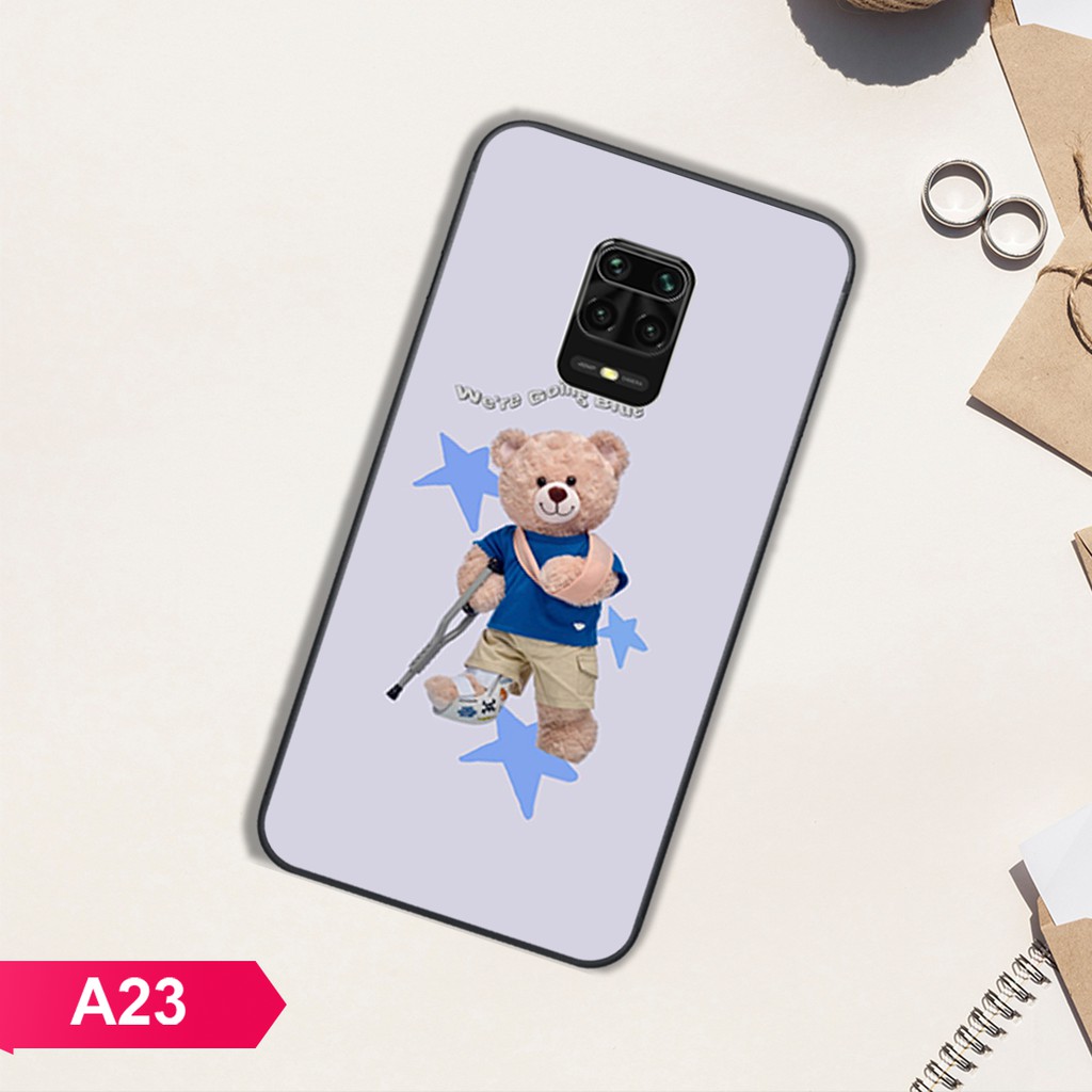 ỐP LƯNG XIAOMI REDMI NOTE 9/NOTE 9S/NOTE 9 PRO HÌNH GẤU MẬP HOẠT HÌNH CỰC ĐÁNG YÊU