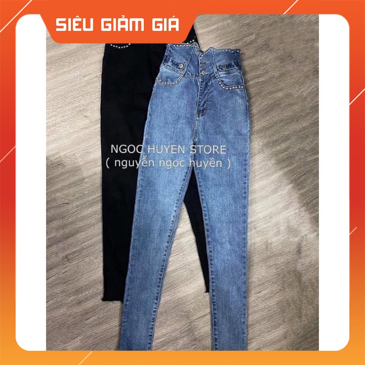 freeship quần jean nữ cạp cao mẫu hót nhất năm bán sỉ | BigBuy360 - bigbuy360.vn