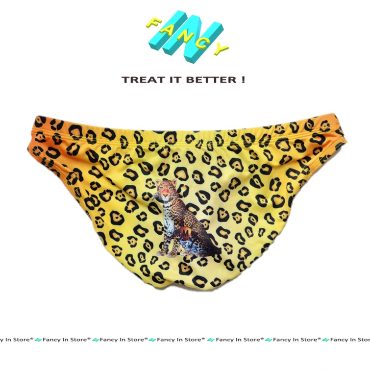 Quần Lót Nam Bikini Gợi Cảm DM , Sịp Tam Giác Fancy In - BK001