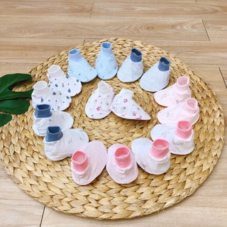 Mio Mio bao tay + bao chân + nón