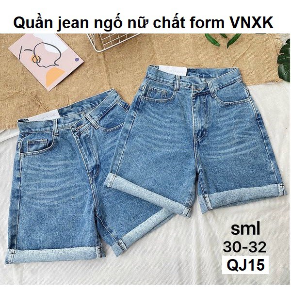 Quần ngố nữ bigsize chất form VNXK QJ15