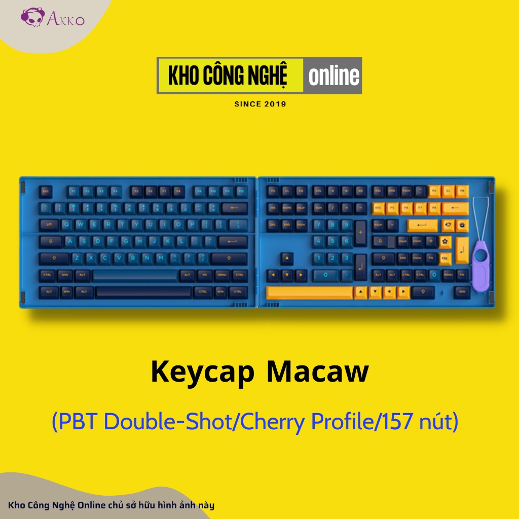 AKKO Keycap set – Macaw