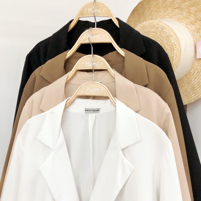 Áo khoác vest 1 lớp 2 nút Pumi | BigBuy360 - bigbuy360.vn