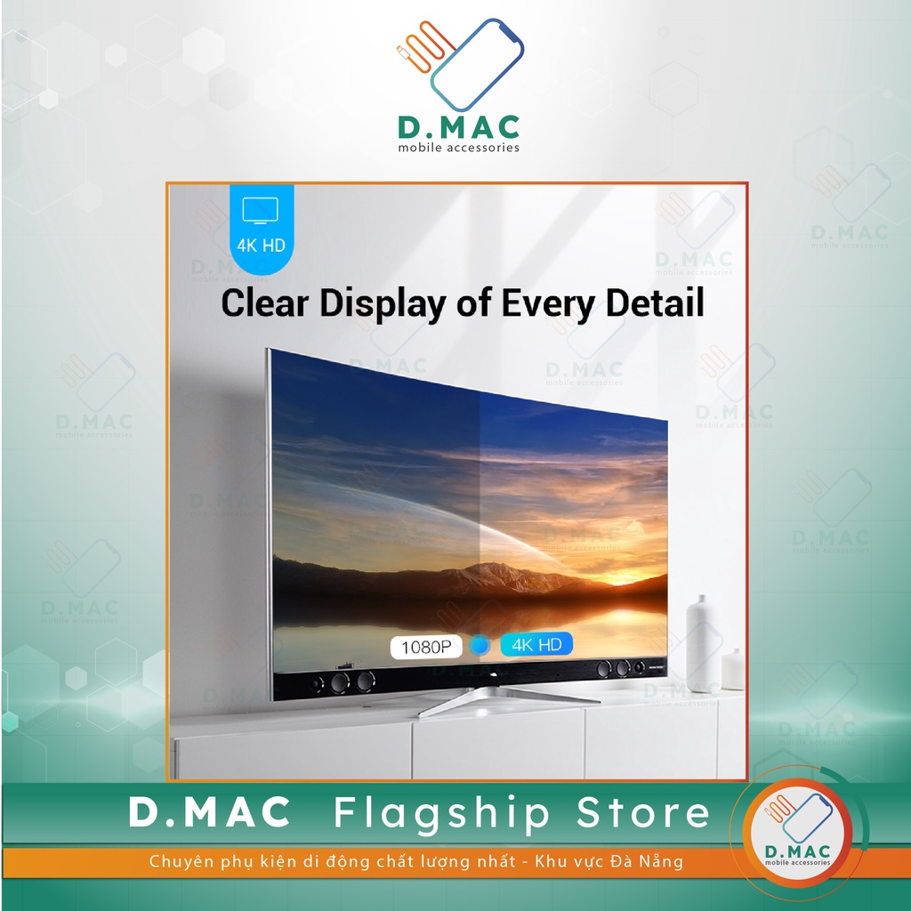 Cáp HDMI vention 4K 60Hz Mạ Vàng