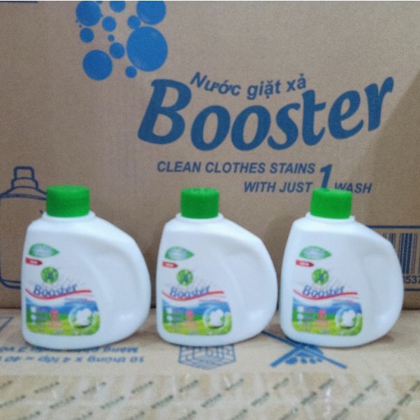 Can nước giặt xả 2IN1 Booster loại 100 ml/can hương hoa nắng lưu hương lâu