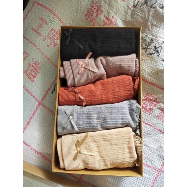 Quần lót nữ Muji hàng xuất nhật, hộp 5 quần | BigBuy360 - bigbuy360.vn