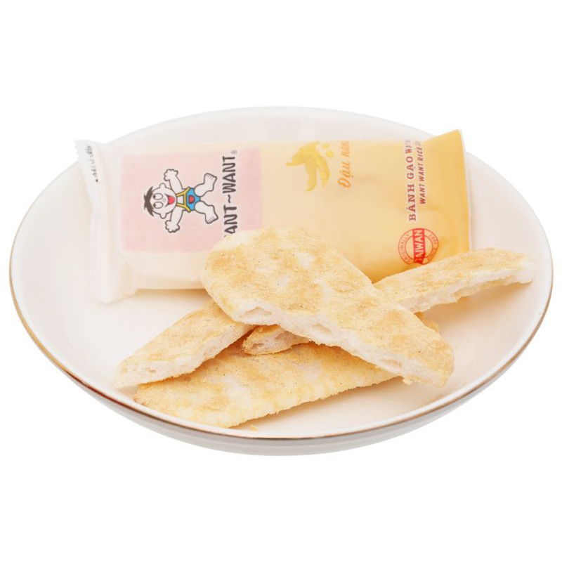 Bánh gạo đậu nành Want Want gói 88g | BigBuy360 - bigbuy360.vn
