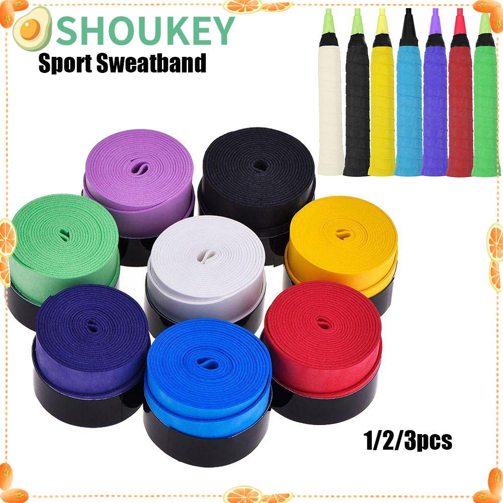 Set 1/2/3 băng quấn tay cầm vợt cầu lông thấm hút mồ hôi chất lượng cao