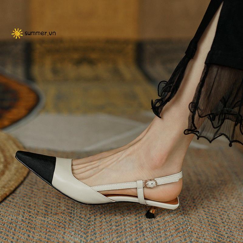 Giày Cao Gót Mũi Nhọn Phong Cách Mới 2022