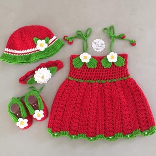 Set váy Noel bé gái 0-2 tuổi