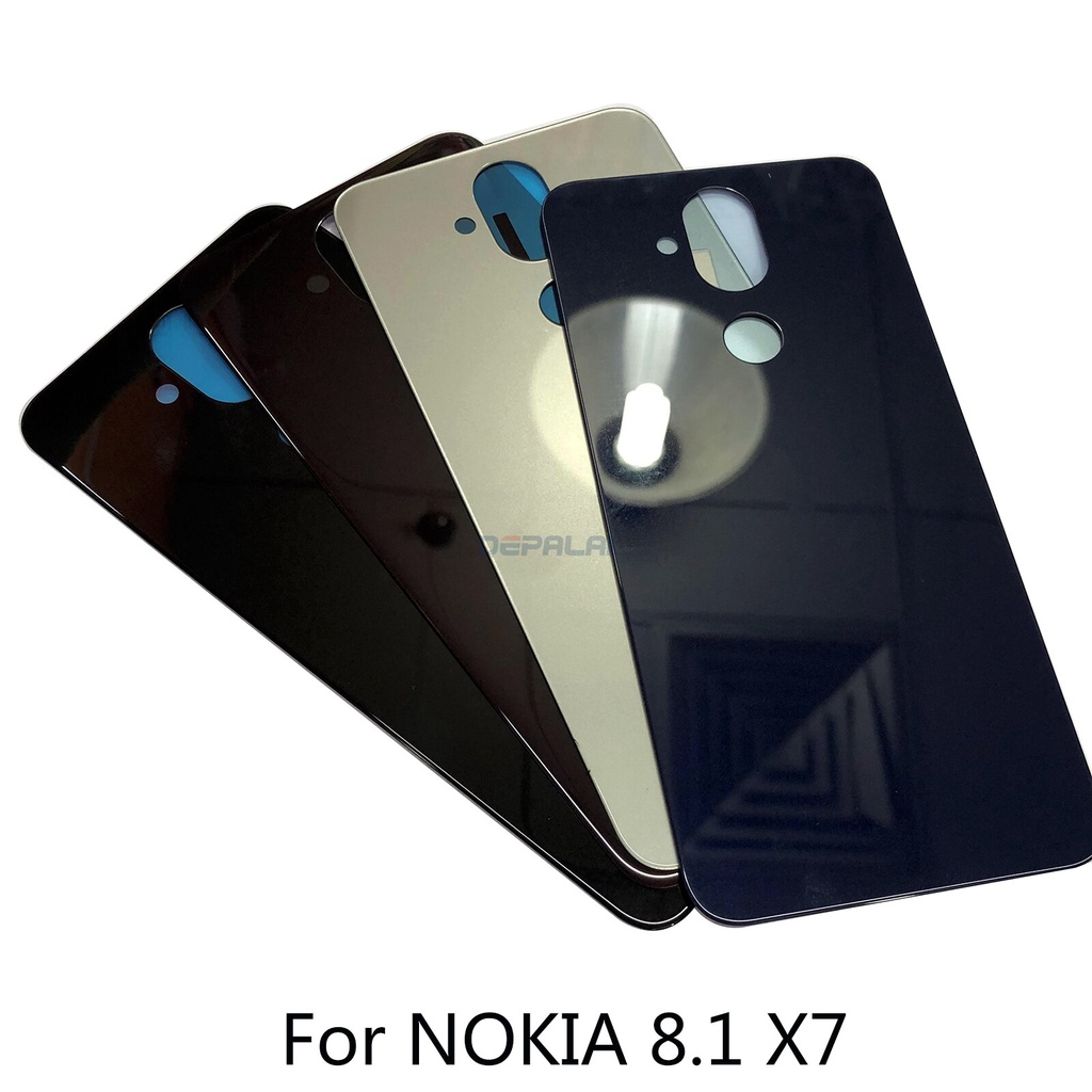 Nắp lưng Nokia 7.1 8.1 X7 giả kính thay thế chuyên dụng dành cho
