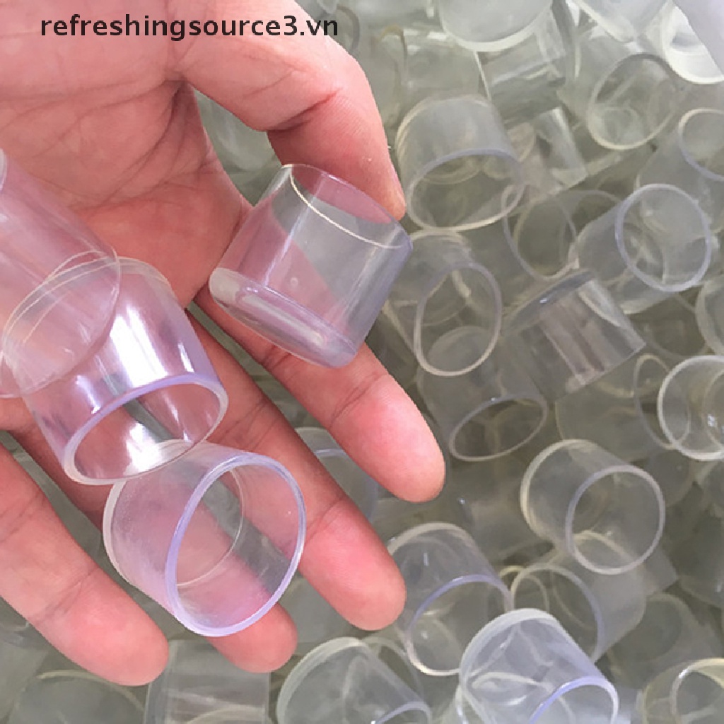 Nắp cao su trong suốt bảo vệ chân bàn ghế chống trầy xước tiện dụng