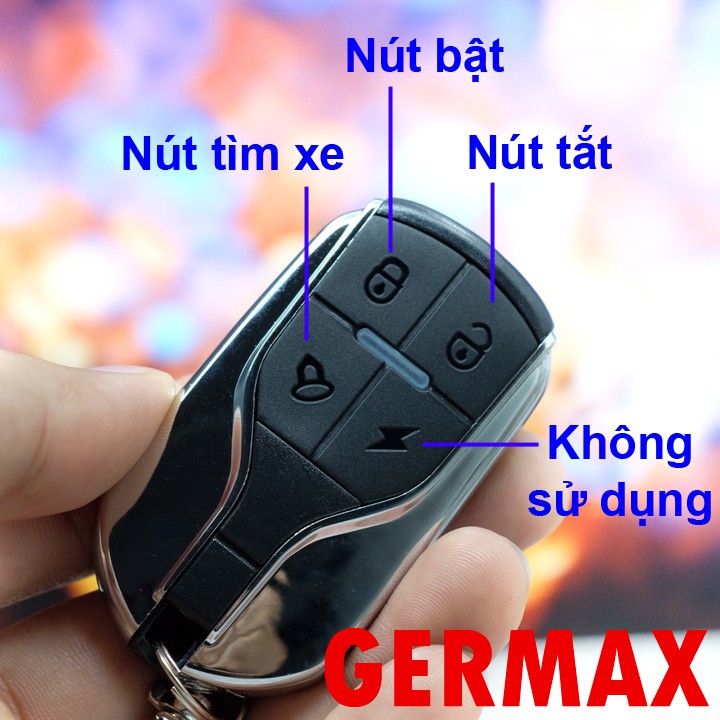 Chống Trộm Xe Máy Germax GM-32i, Tự Lắp Đặt Dễ Dàng - Chống Trộm Hiệu Quả