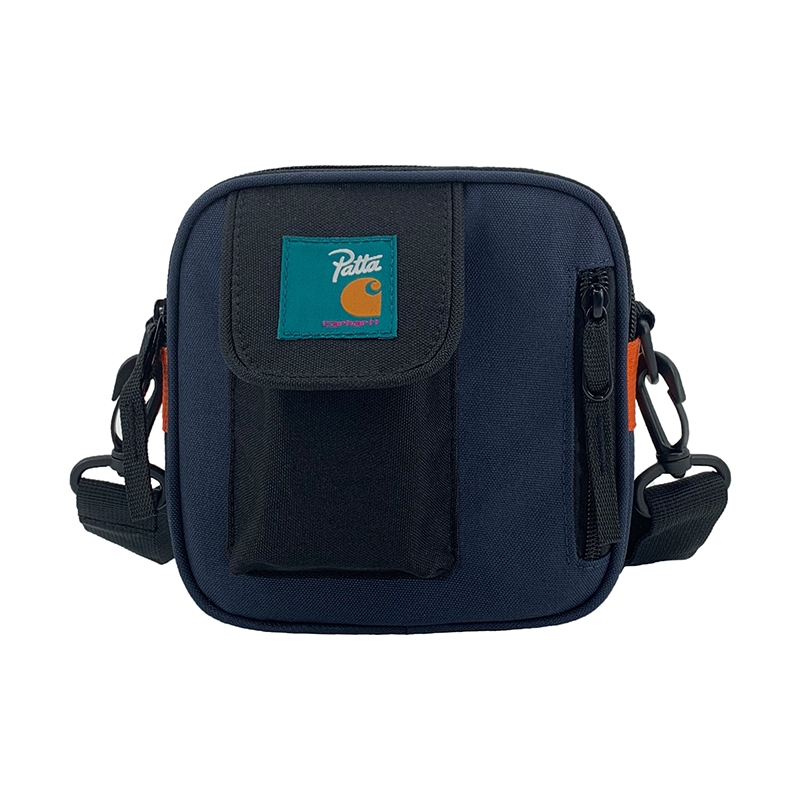 Túi đeo vai Patta X Carhartt thiết kế nhỏ gọn đựng điện thoại thời trang