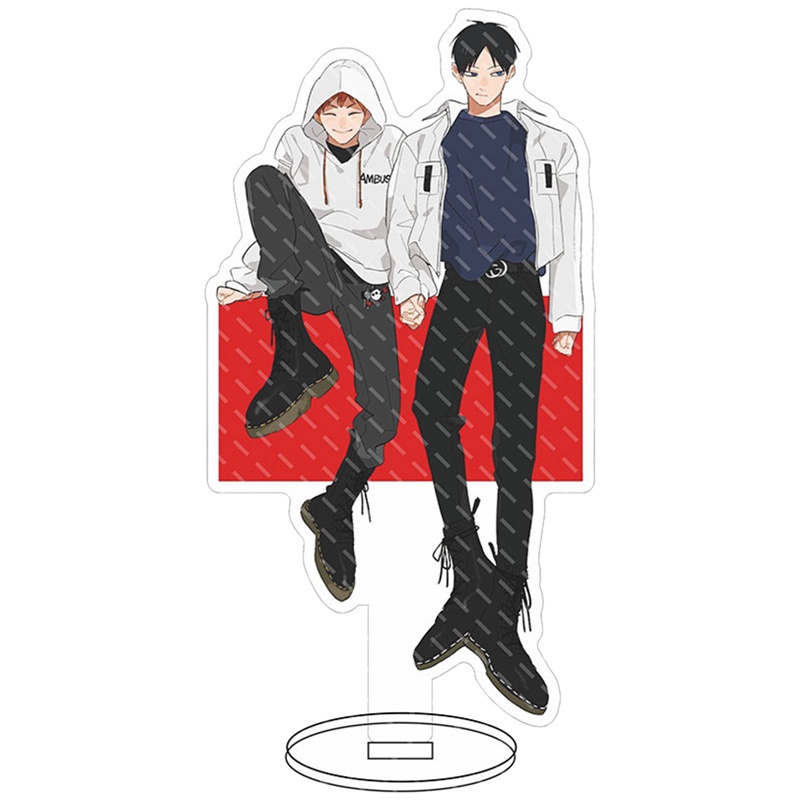 Mô hình acrylic nhân vật hoạt hình Haikyuu trang trí bàn