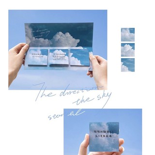 SET GIẤY NOTE BẦU TRỜI