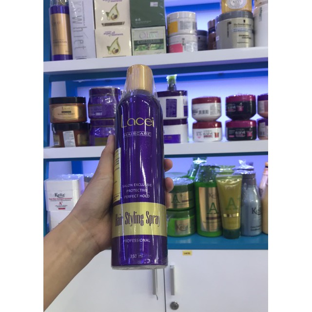 Keo xịt tóc Lacei Hair Styling Spray 350ml-Keo mềm