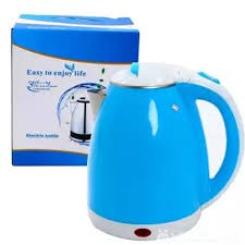 Ấm Siêu Tốc Đun Nước Electric Kettle  Dung Tích 1.8 Lít Loại 2 Lớp Màu, Bảo Hành 6 Tháng Lỗi Đổi Mới