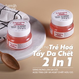 MẶT NẠ TRẺ HÓA DA - TẨY DA CHẾT 2 IN 1