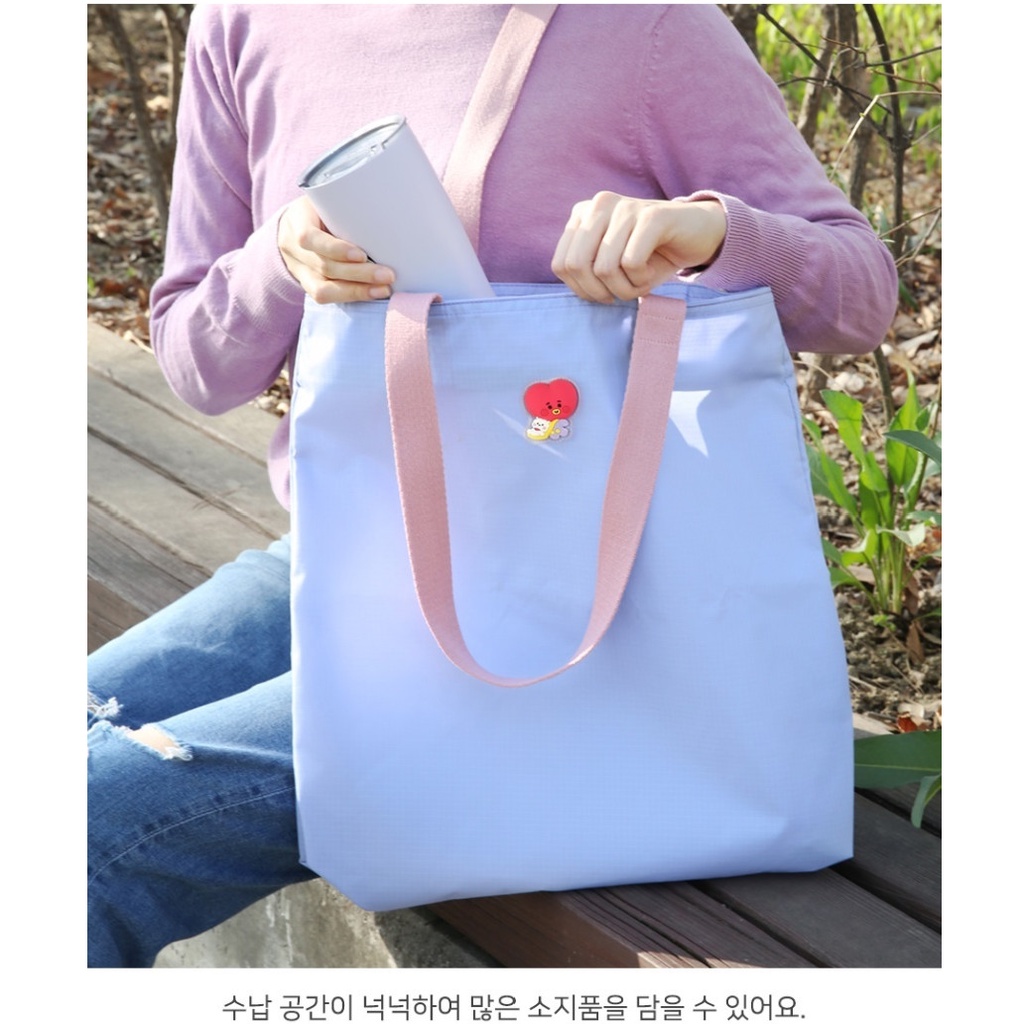 Túi xách BT21 Little Buddy Ripstop Eco kích thước lớn tiện lợi Beens Company