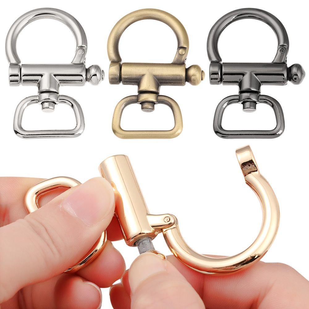Khóa Chữ D Bằng Hợp Kim Kẽm Tháo Rời Được Cho Túi Xách