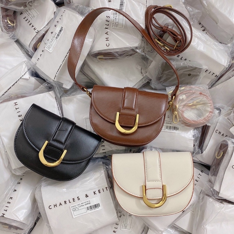 Túi Cnk Móng Ngựa Bản Xuất Dư Chuẩn Form Tặng Kèm Túi Vải Hãng sz 18