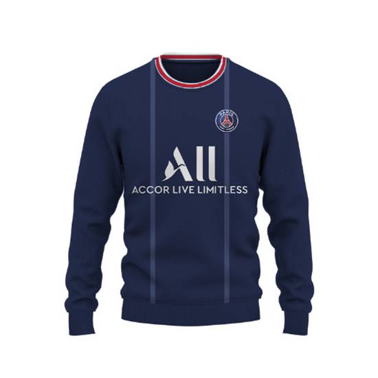 Sy1 Áo Sweater Thể Thao Tay Dài Dáng Rộng In Hình Messi Paris Saint-Germain F.C Cho Nam Nữ