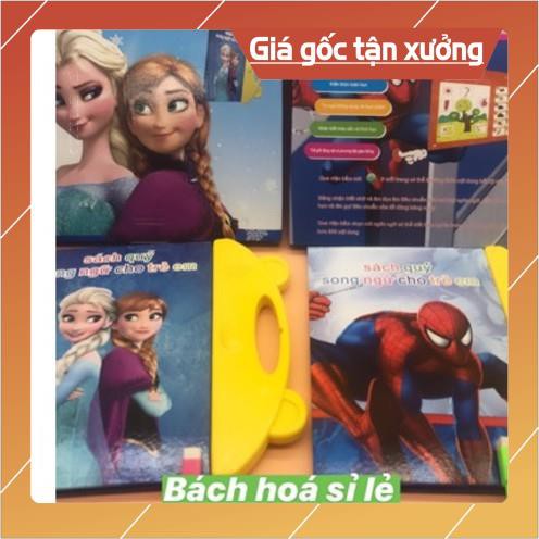 Sách Nói Điện Tử Song Ngữ Anh- Việt Phiên Bản Mới Giúp Trẻ Học Tốt Tiếng Anh Phát Triển Tư Duy Não Bộ