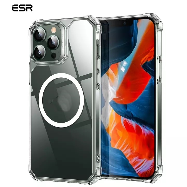 Ốp Lưng ESR Sạc Từ Tính Air Armor Clear cho iPhone 13 / 13 Pro / 13 Pro Max - Chính Hãng ESR