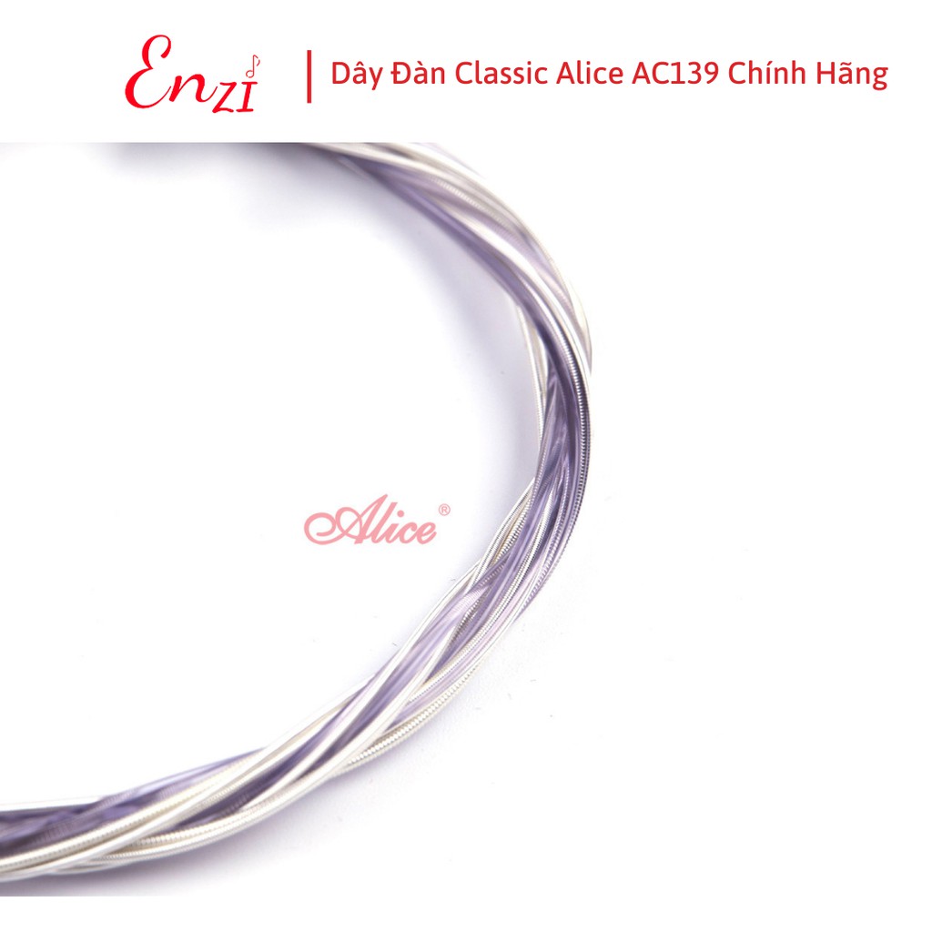 Dây đàn guitar classic Alice AC139 chính hãng dây nylon cho đàn cổ điển Enzi