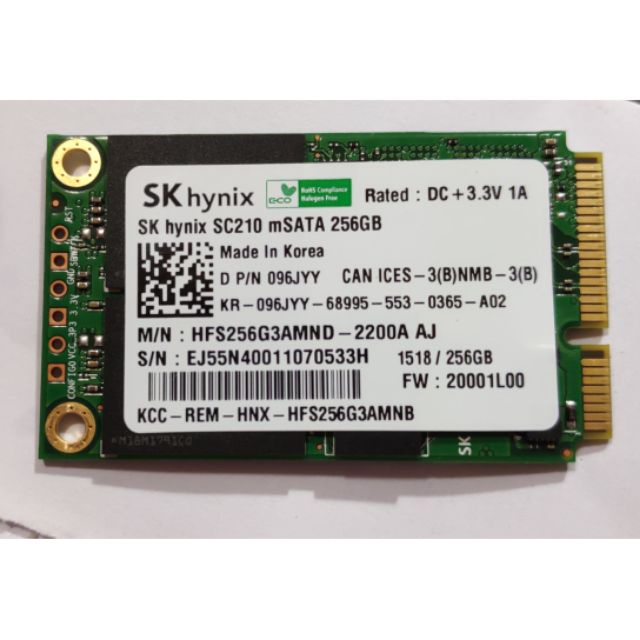 SSD Msata 128Gb 256Gb  cho Lenovo ThinkPad X220 X220t X220i X230 X230i