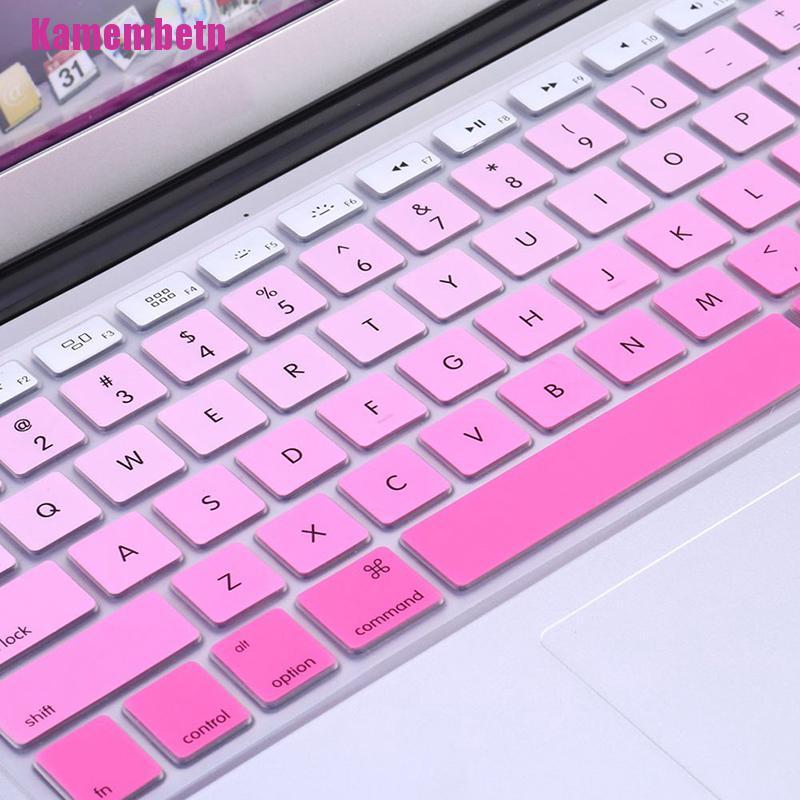 Miếng Silicone Bọc Bảo Vệ Bàn Phím Máy Tính Imac Macbook Pro 13 "15"