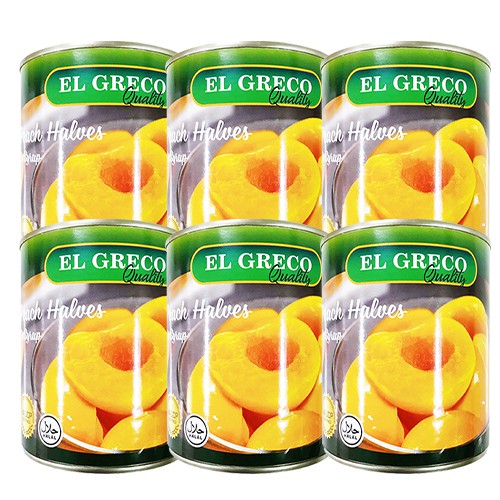 ĐÀO MIẾNG NGÂM EL GRECO 820G  ...Miếng to giòn cực NGON  (bao bì mới, date mới)