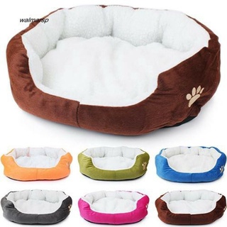 ổ nệm cho cún yêu size 6kg thêu dấu chân chó màu ngẫu nhiên