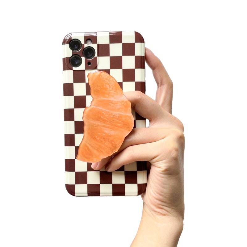 Giá đỡ điện thoại hình bánh mì bằng acrylic độc đáo sáng tạo