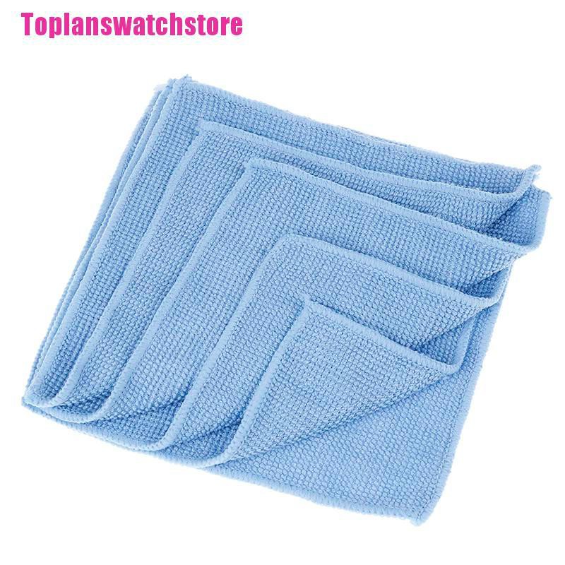 [TOPL] 5Pcs microfiber eyeglasses lens cell phone screen glass camera cleaning cloth